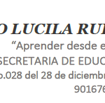 JORNADA POR LA PAZ – COLEGIO LUCILA RUBIO DE LAVERDE IED