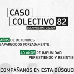 Plantó por la memoria, la verdad y la justicia