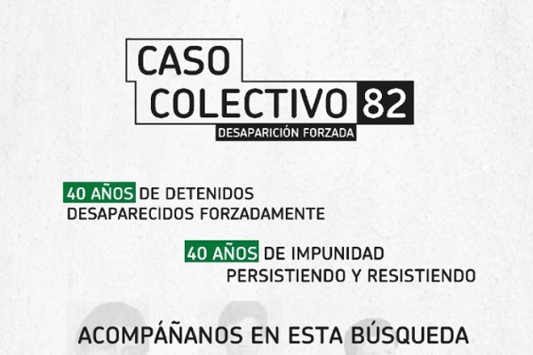 Plantó por la memoria, la verdad y la justicia